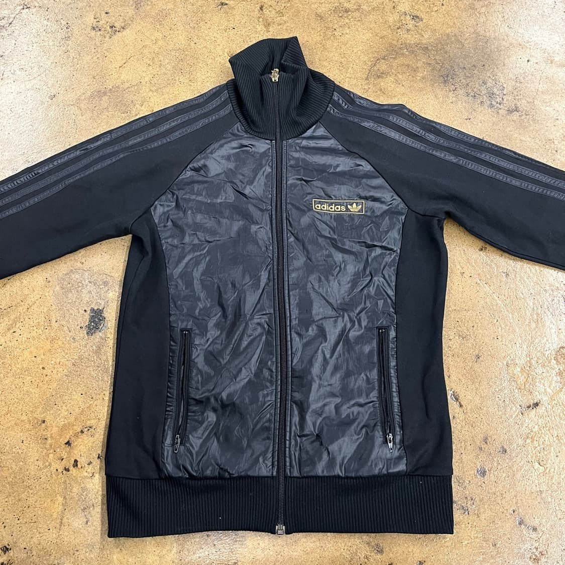 [정품/95] 아디다스 블랙 삼선 트랙탑 져지 b17 상품이미지3