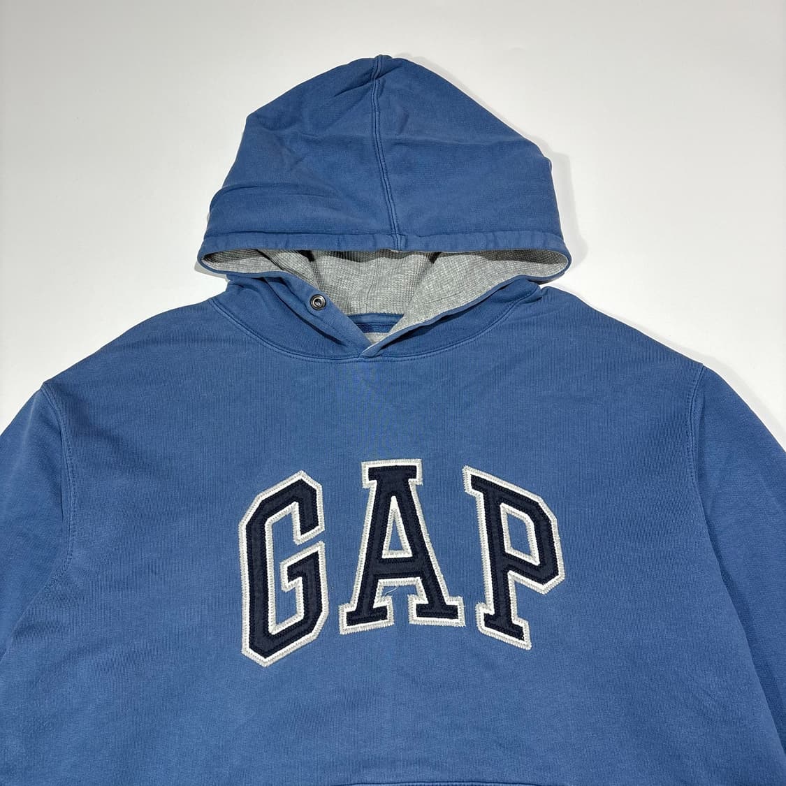 갭 블루 빅 로고 후드티 상품이미지2
