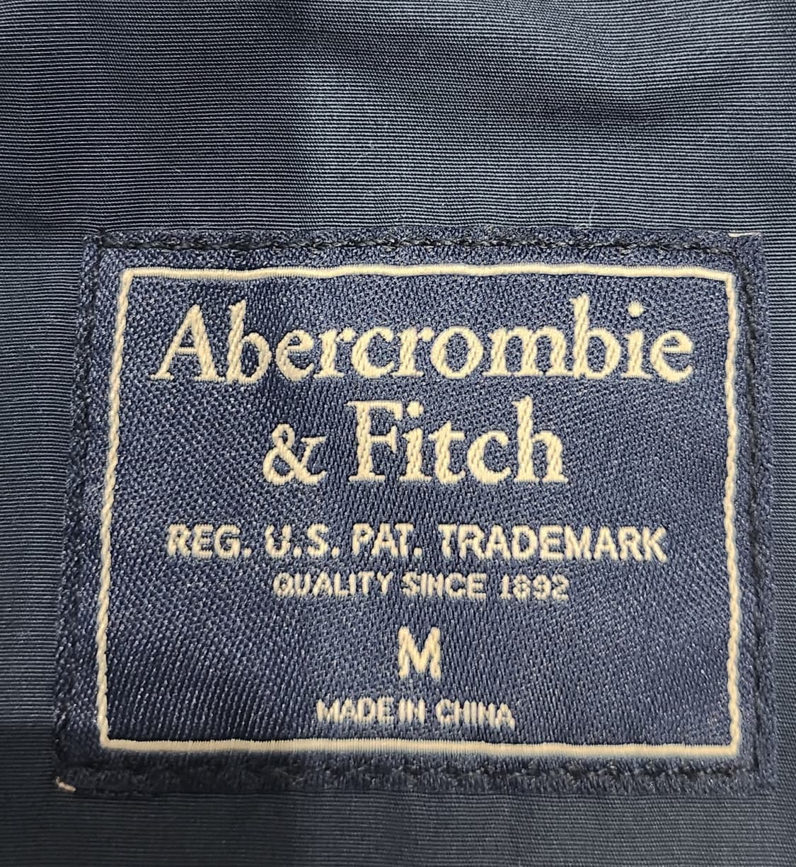 아베크롬비 네이비 블루종 자켓 M (크게나옴) 상품이미지4