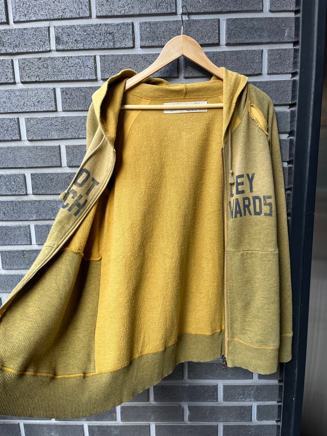 HERITAGE STONE 헤리티지스톤 데미지 후드집업 상품이미지9