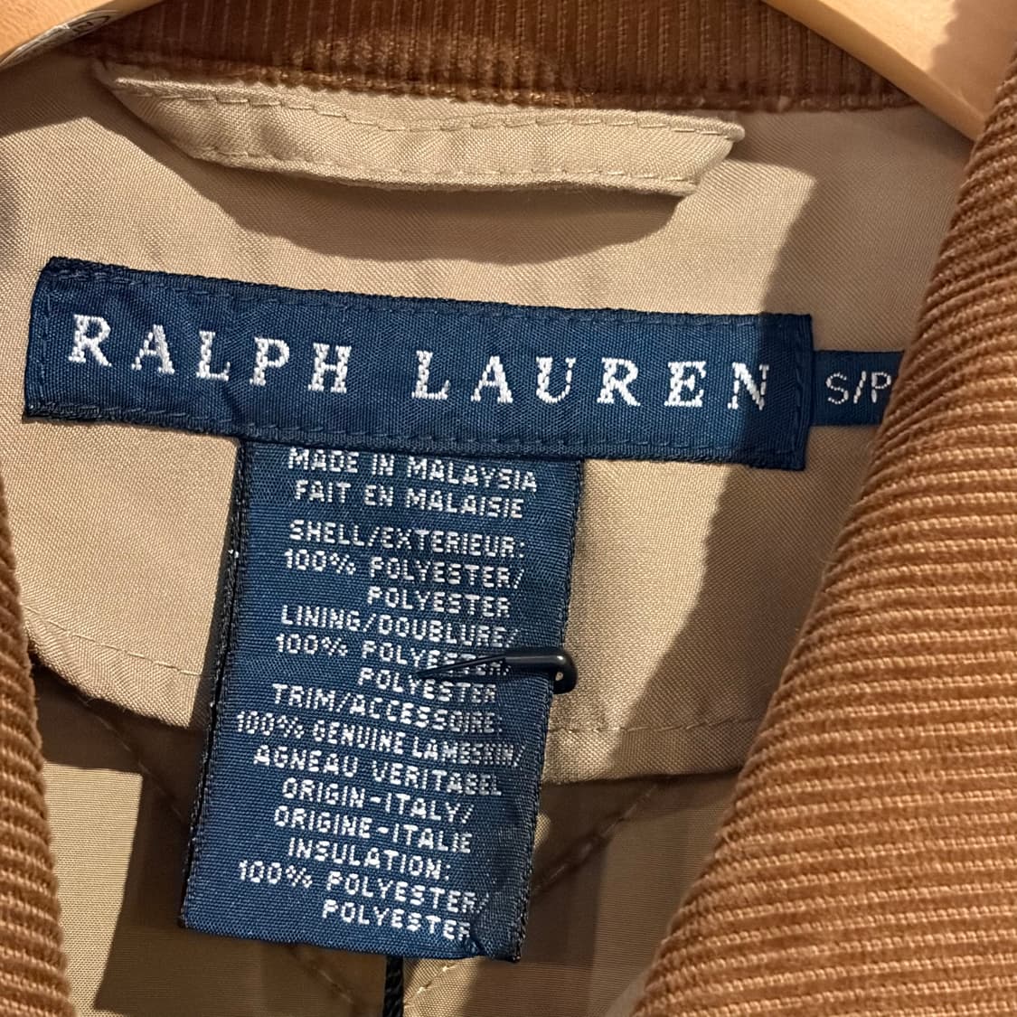 Ralph Lauren 랄프로렌 코듀로이 퀄팅 자켓 상품이미지9