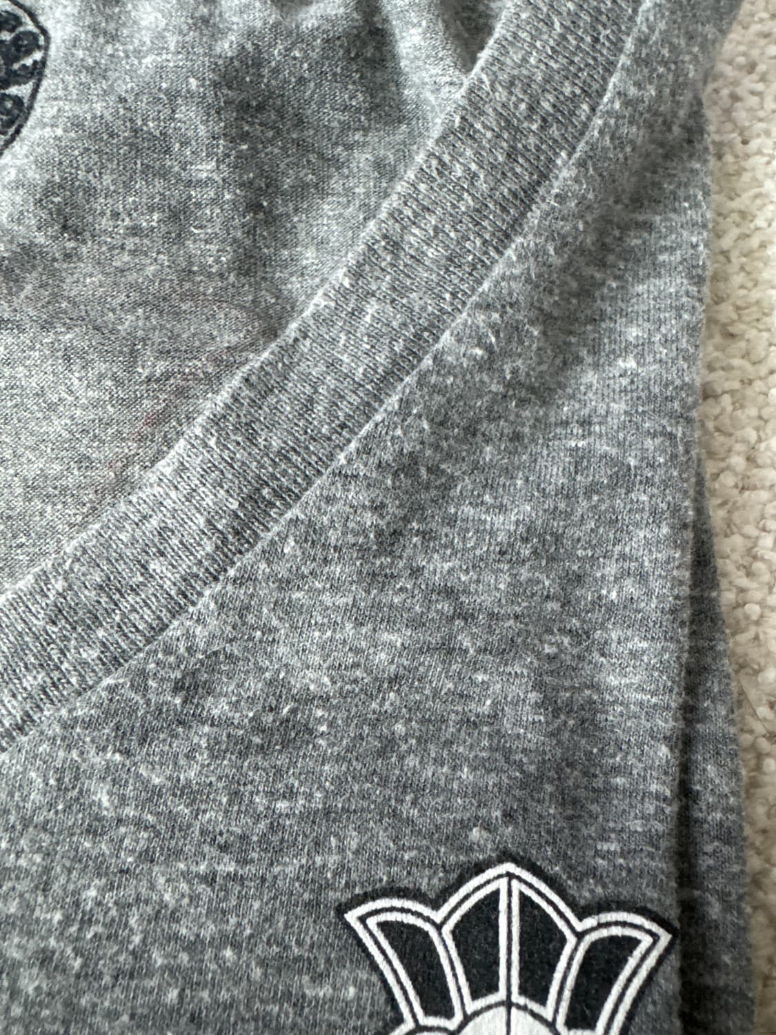 Chrome Hearts V-neck T shirt 크롬하츠브이넥티셔츠 상품이미지9