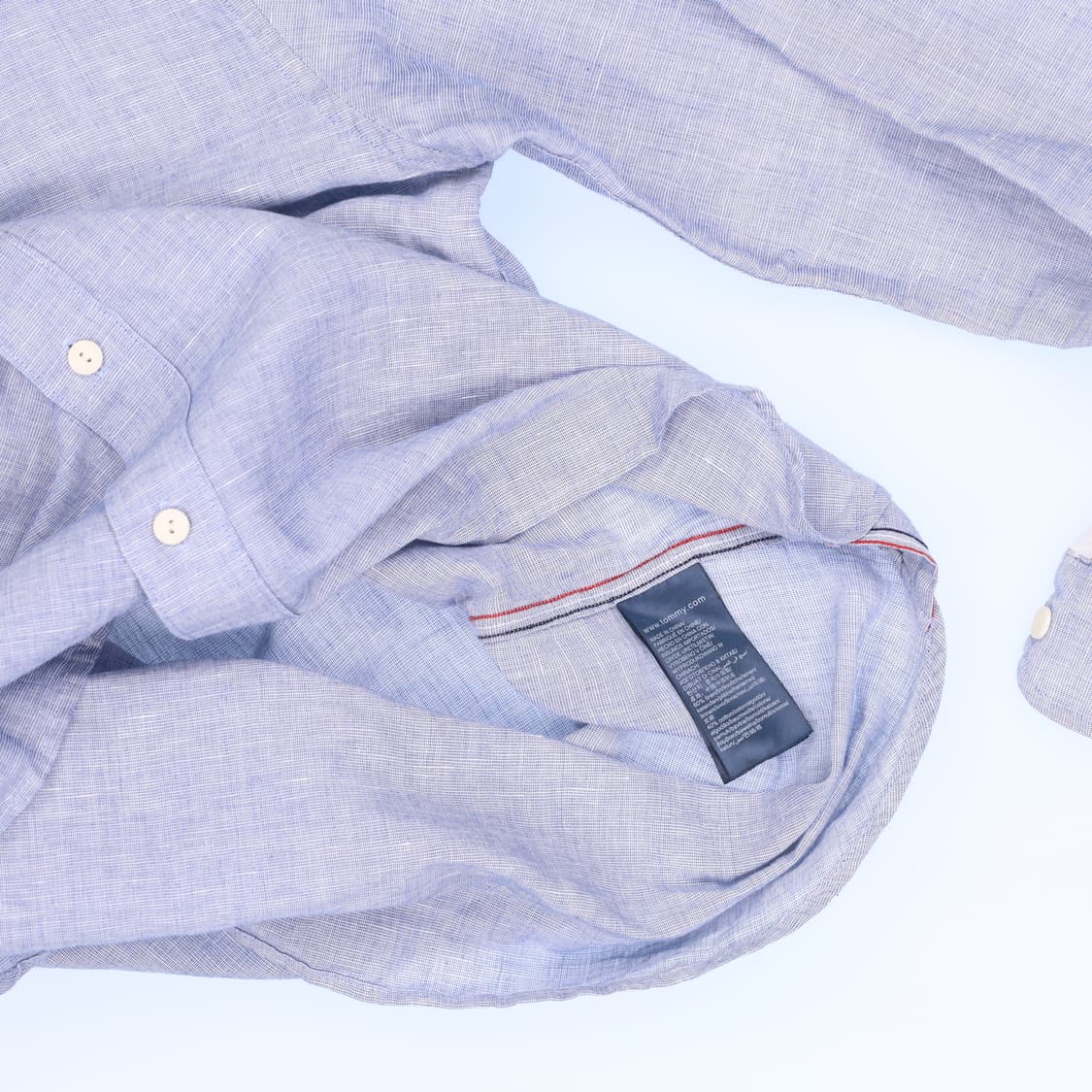 [L] 타미힐피거 핸리넥 린넨 셔츠 남방 0106J 상품이미지4