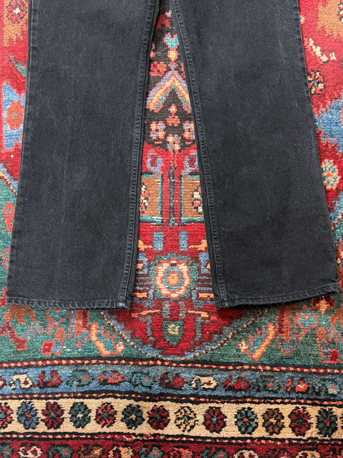 90's USA Made 빈티지 리바이스 517 블랙 오렌지탭 517 상품이미지7