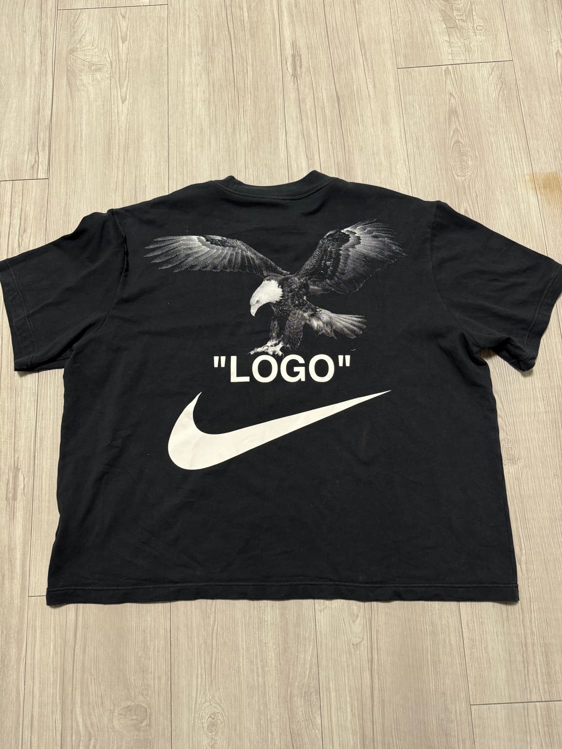 [L] 나이키 X 오프화이트 머큐리얼 NRG X 티셔츠 블랙 상품이미지3