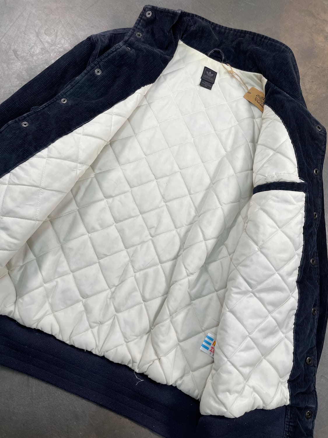 00s 아디다스 코듀로이 봄버 자켓 상품이미지4