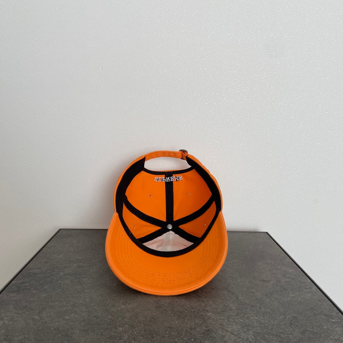 (OS) 슈프림 볼캡 모자 뉴욕 워시드 오렌지 상품이미지5