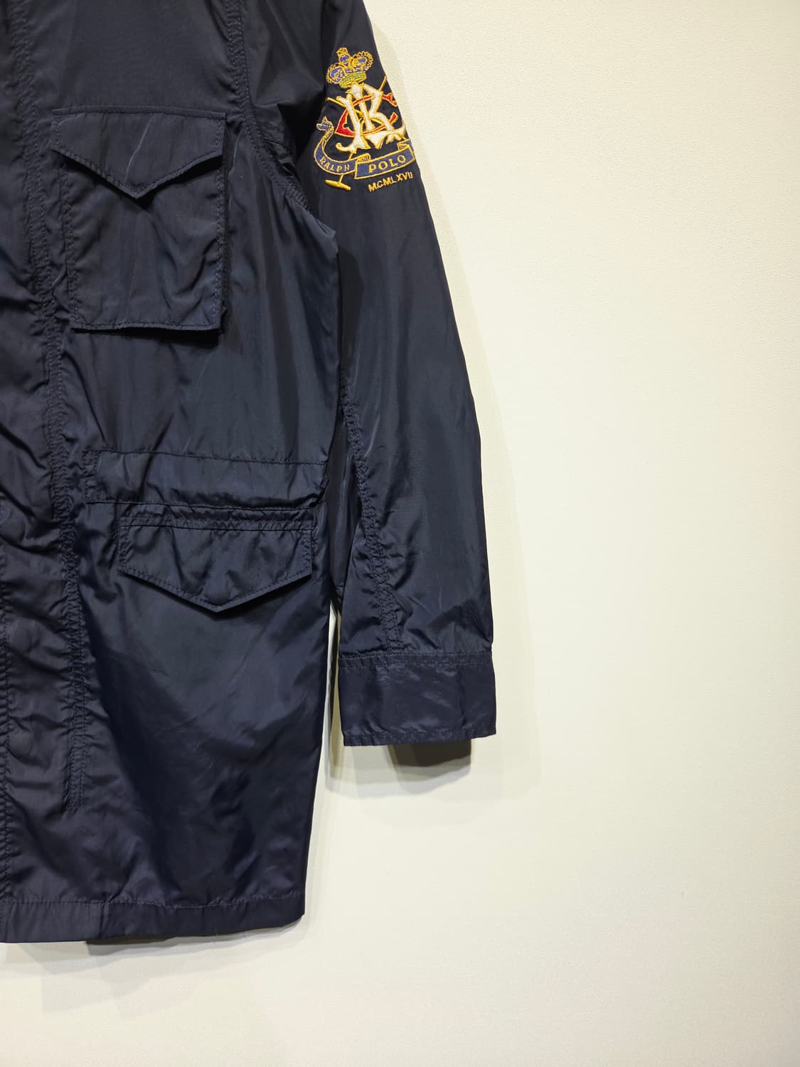 폴로 랄프로렌 키즈 네이비 나일론 필드 자켓 상품이미지4