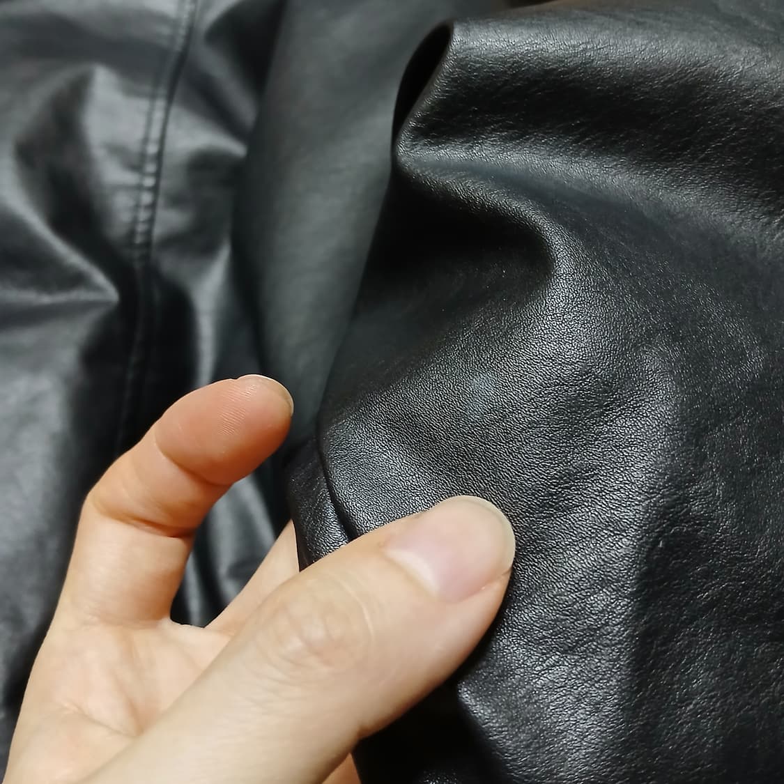 BESlOW 비슬로우 레더 M65 덕다운 패딩 자켓 가죽 상품이미지10