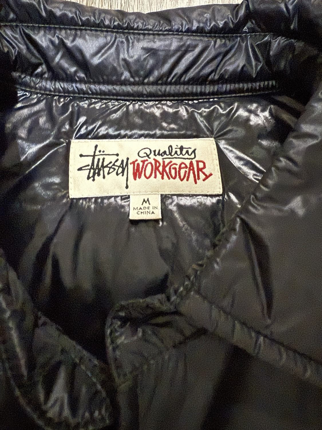 스투시 퍼티그 나일론 오버셔츠 블랙 상품이미지2