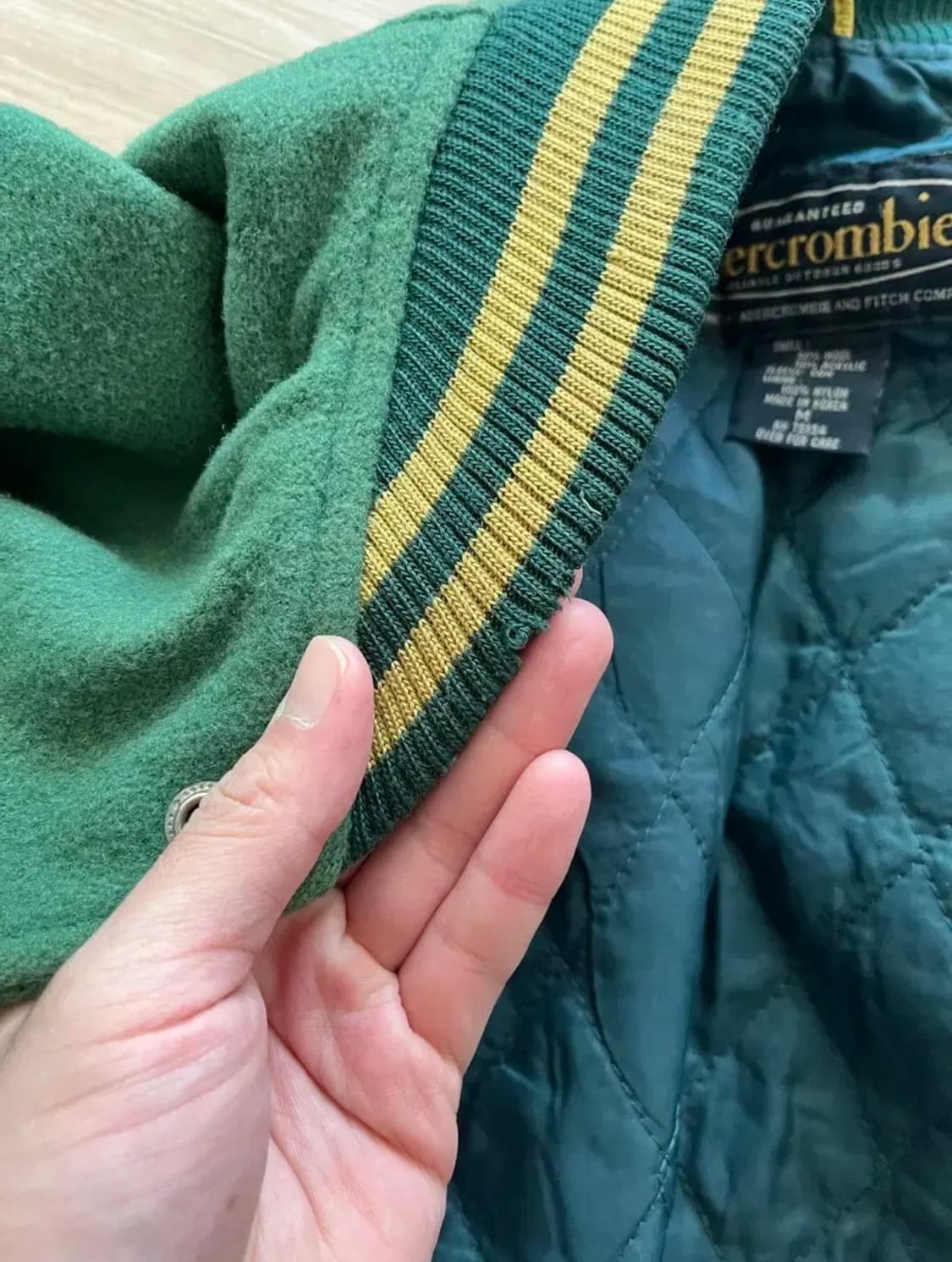 아베크롬비 바시티자켓 상품이미지4