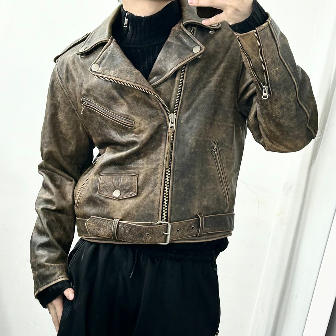 RBC 소가죽 라이더 자켓 상품이미지2