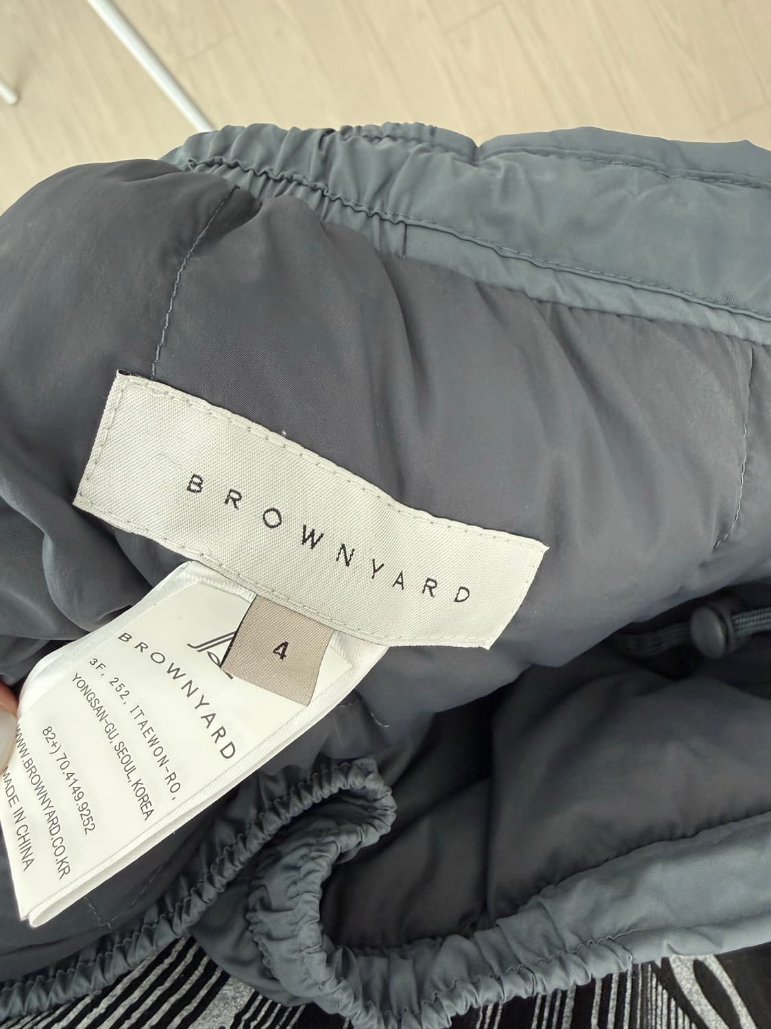 브라운야드 우모팬츠 상품이미지3