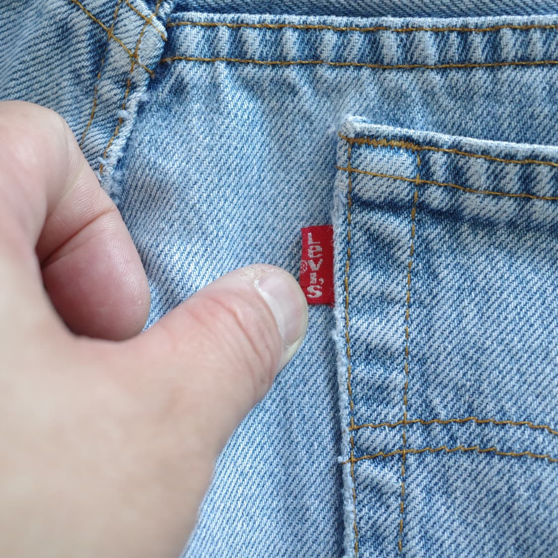 90s 리바이스 501 연청 MADE IN USA 빈티지 W34 L32 상품이미지8
