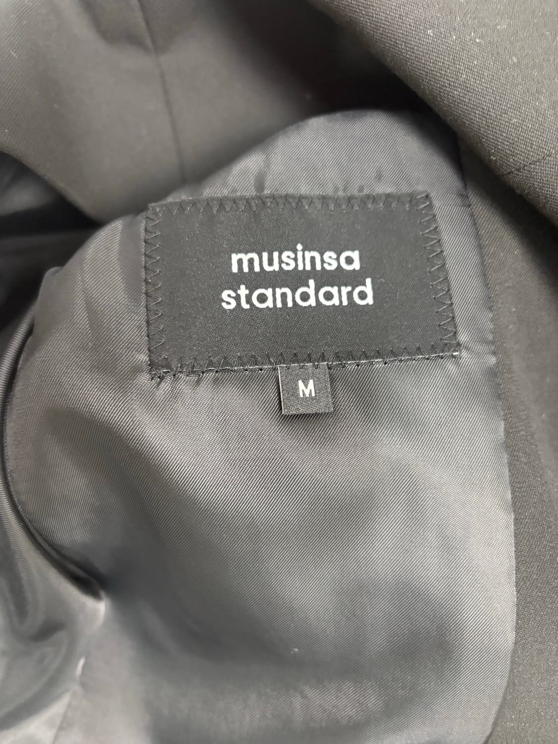 무신사 스탠다드 자켓 블랙 상품이미지7