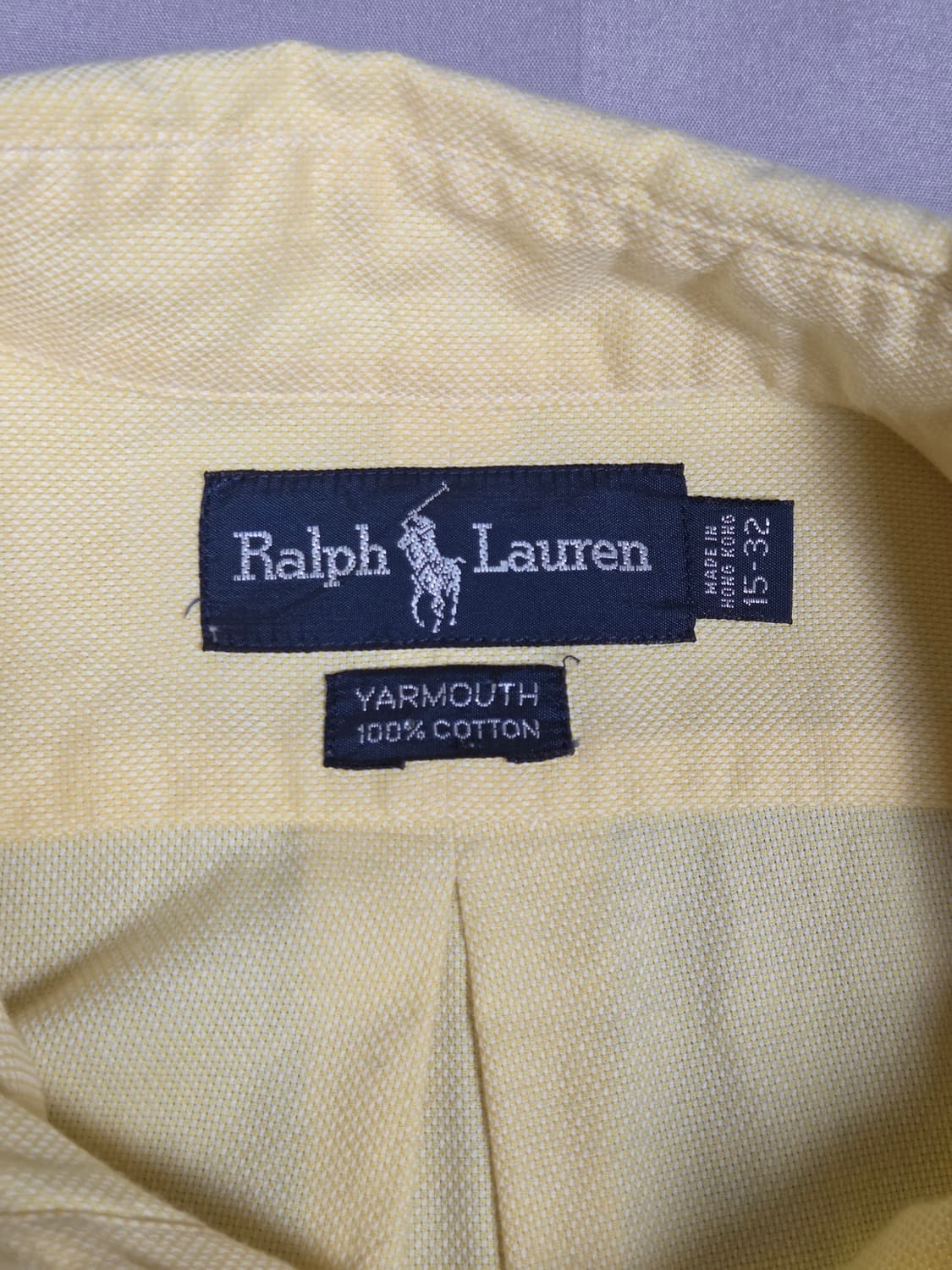 [폴로 랄프로렌] 야머스 로고리스 버튼다운 코튼 셔츠 | S00097 상품이미지3