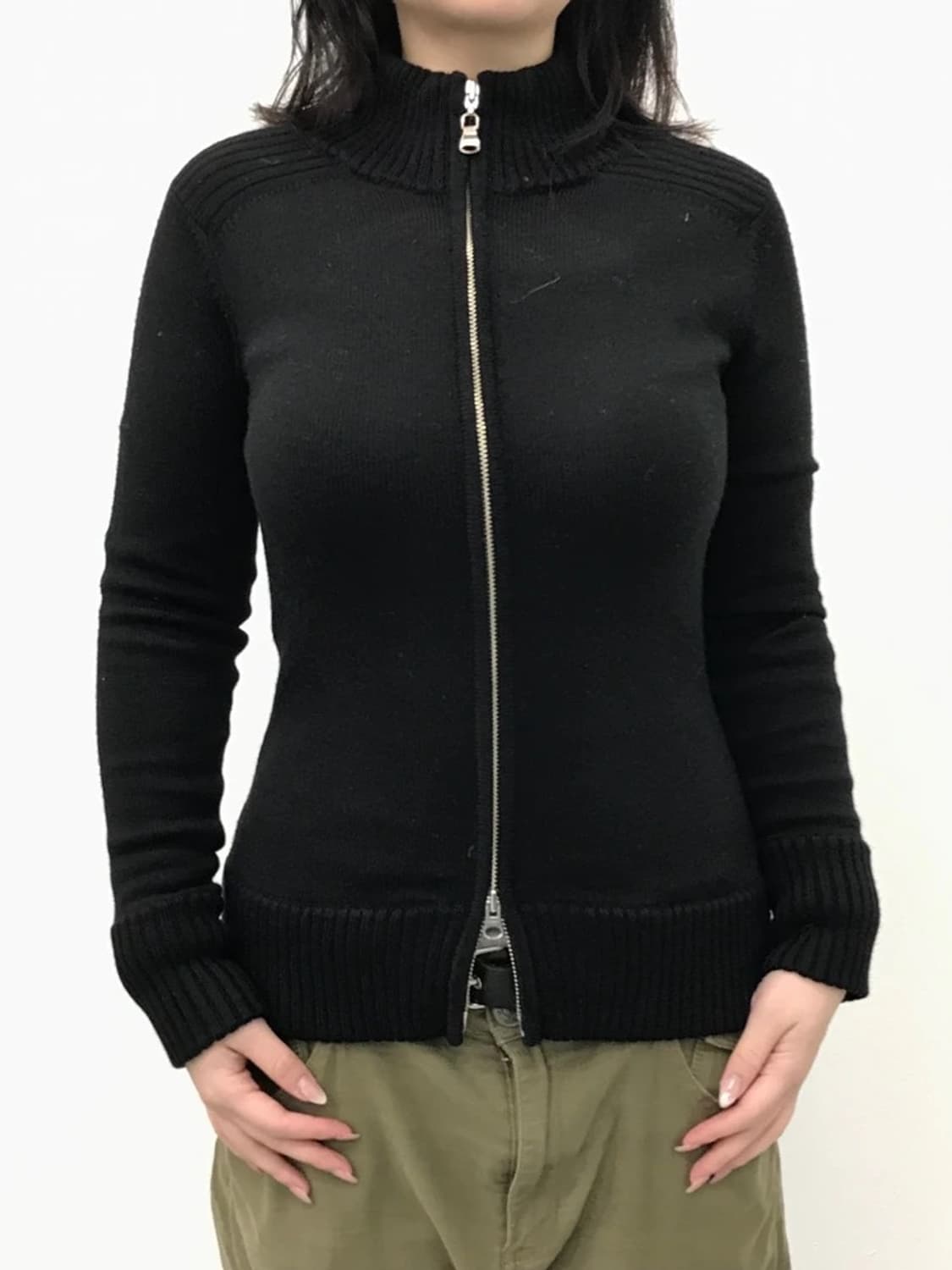 Le souk Zip Knit Cardigan 상품이미지2