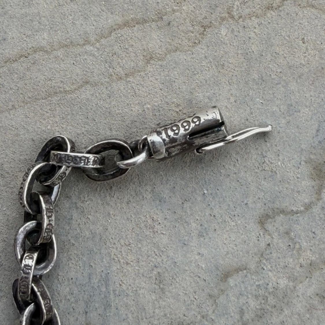 크롬하츠 페이퍼체인 팔찌 8인치 상품이미지3