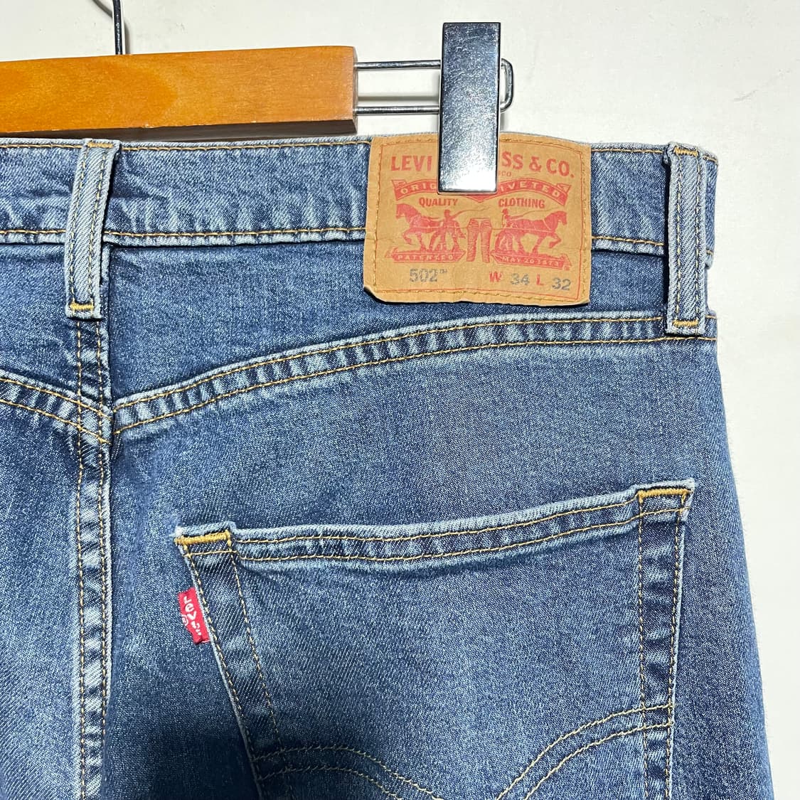 리바이스 502 데님팬츠 34x32 상품이미지6
