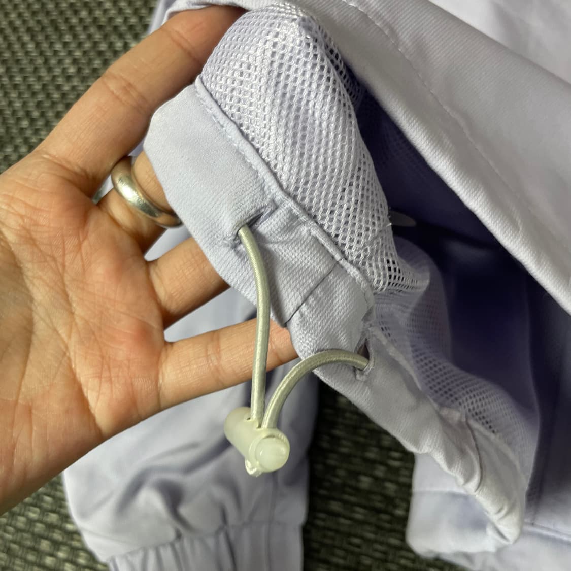 나이키 라이트블루 폴리 집업 자켓 L 상품이미지8