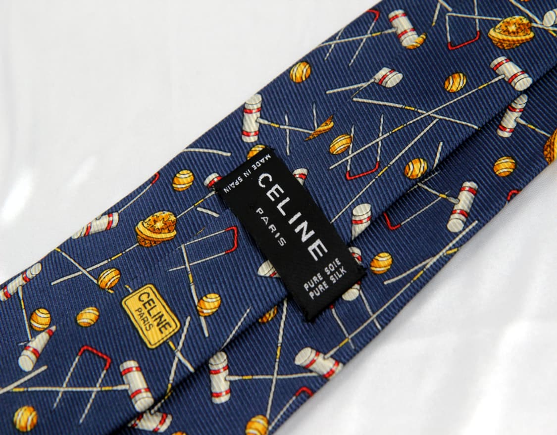 셀린느 9.7cm A등급 남자 명품 넥타이 상품이미지3