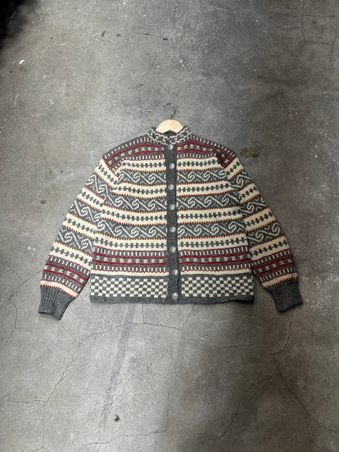 노르딕 울 가디건  상품이미지1