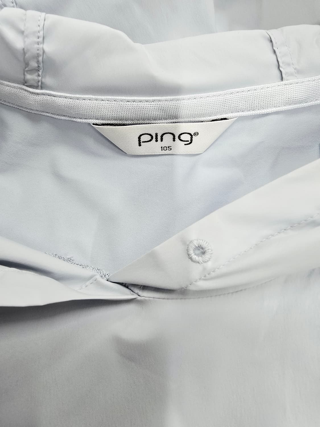 핑 골프웨어 후드 냉감원단 블루 상품이미지6