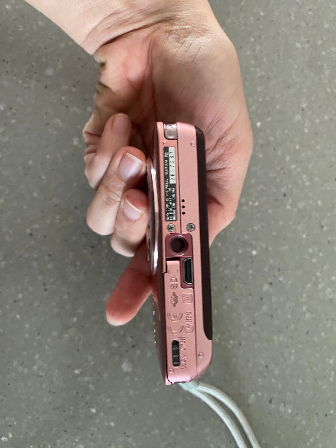 소니 사이버샷 DSC-WX170 핑크색 디지털 카메라 상품이미지2