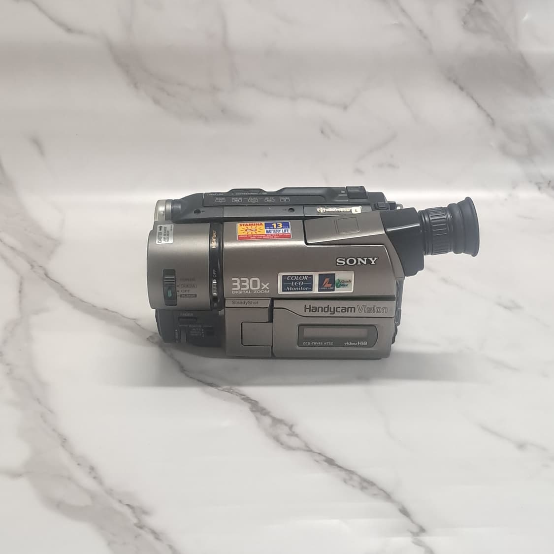 상태굿! 소니 Hi8 8mm 핸디캠 CCD-TRV46 빈티지 캠코더 상품이미지2