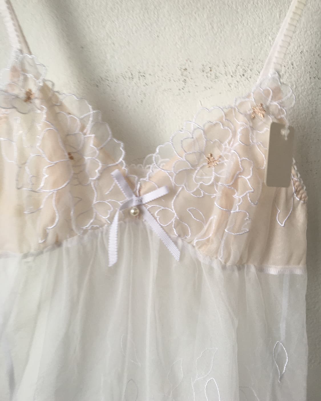 Flower point see through sleeveless 상품이미지3