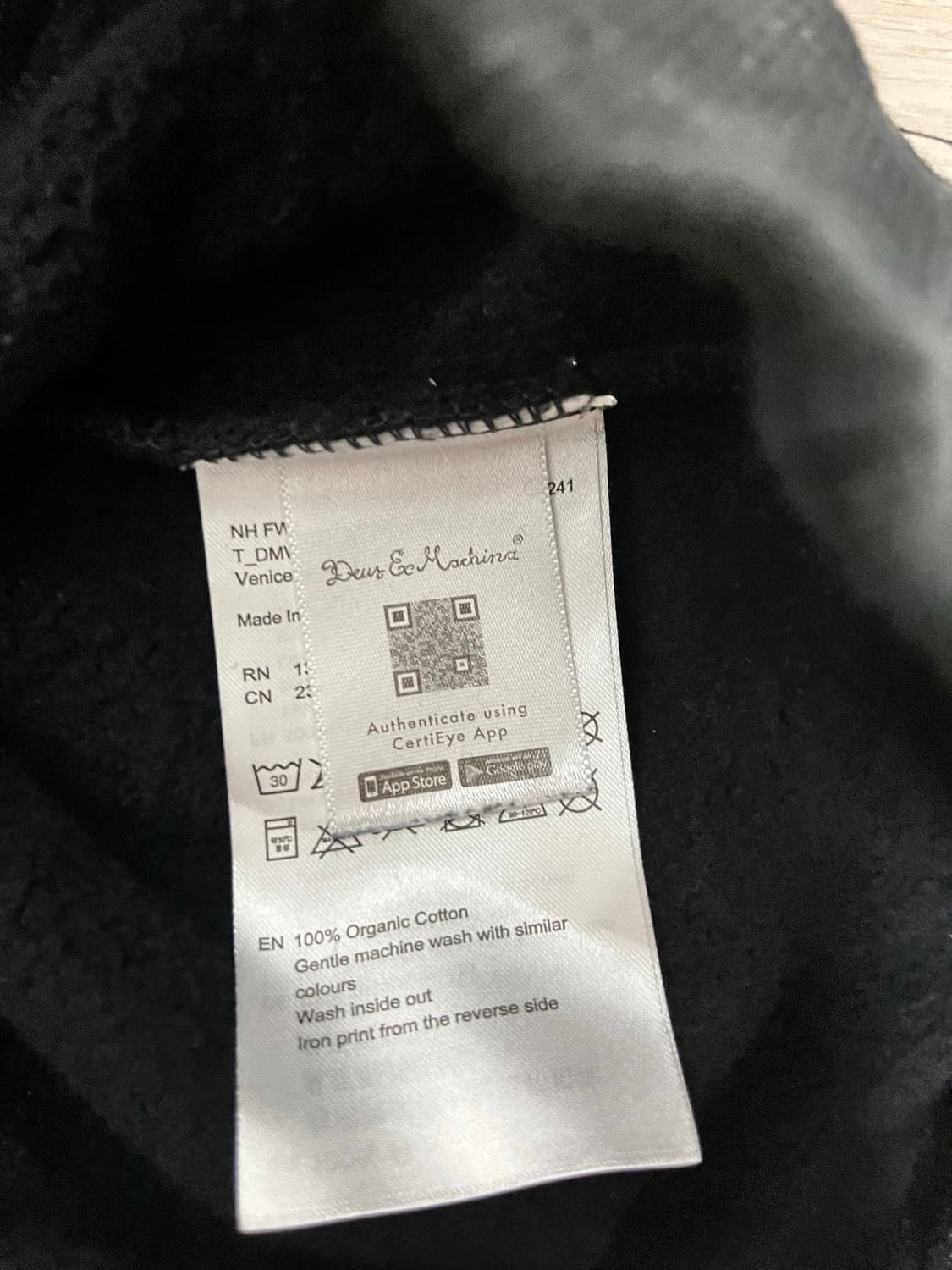 데우스 엑스 마키나 베니스 후드 m사이즈 상품이미지4