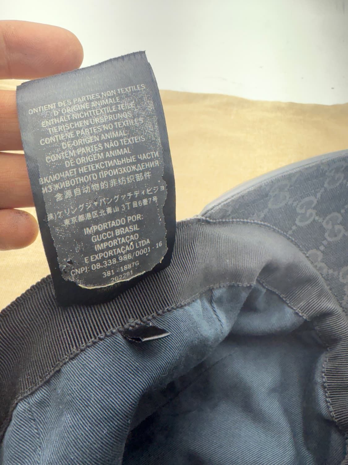 정품)구찌볼캡 상품이미지6