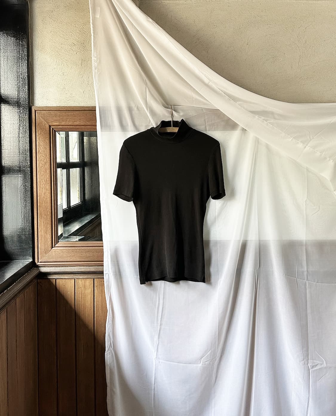 Y’S high-neck short sleeve 상품이미지4