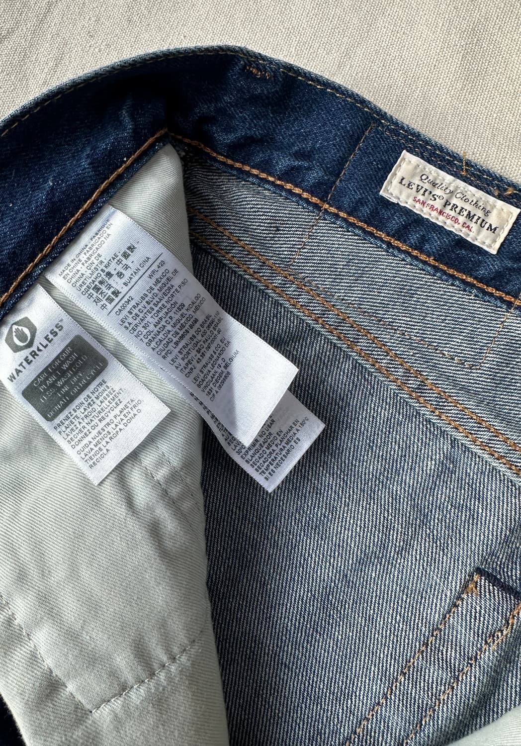 리바이스 551Z 페인팅 커스텀 데님팬츠 31 상품이미지6