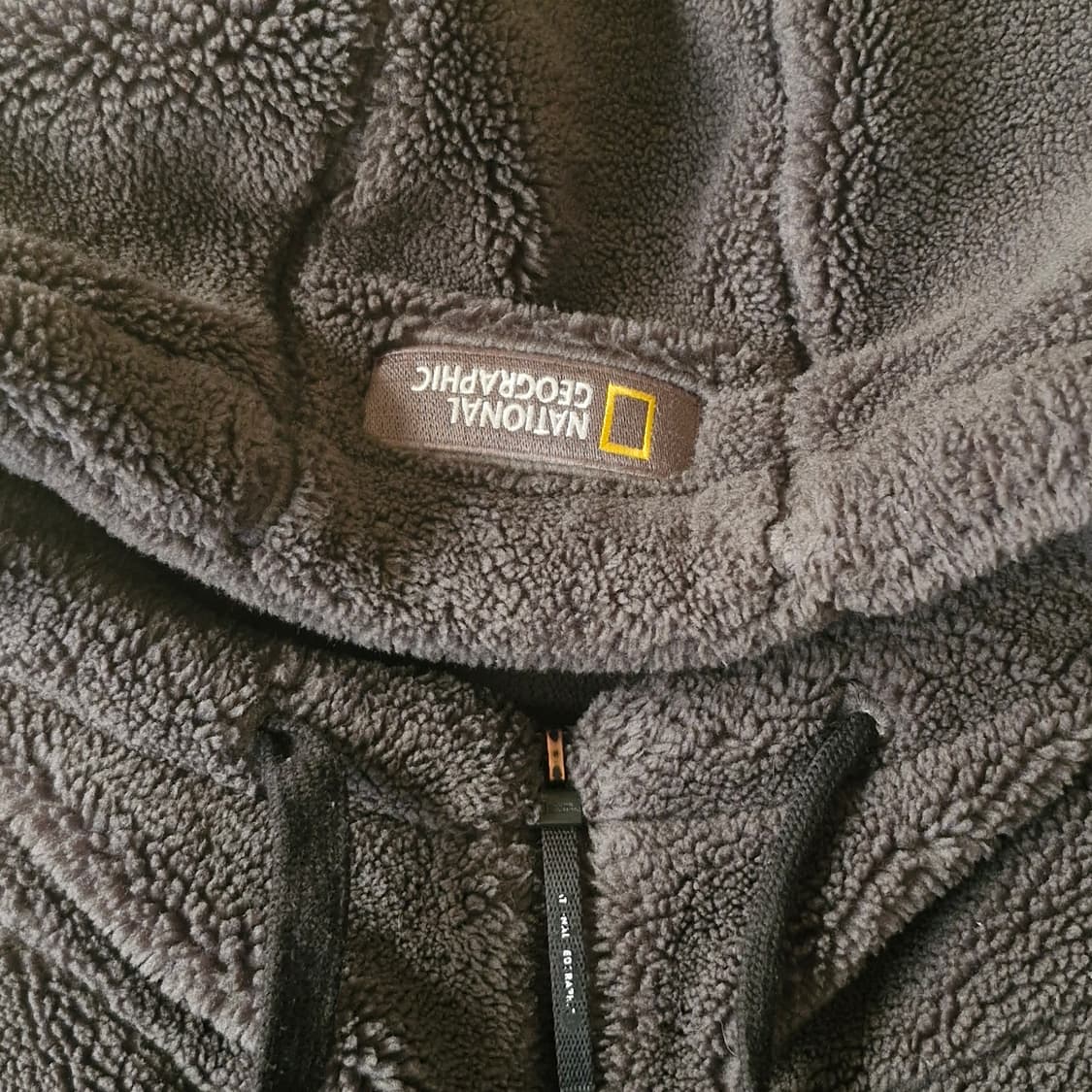 내셔널지오그래픽 후리스 후드 점퍼 M 상품이미지4