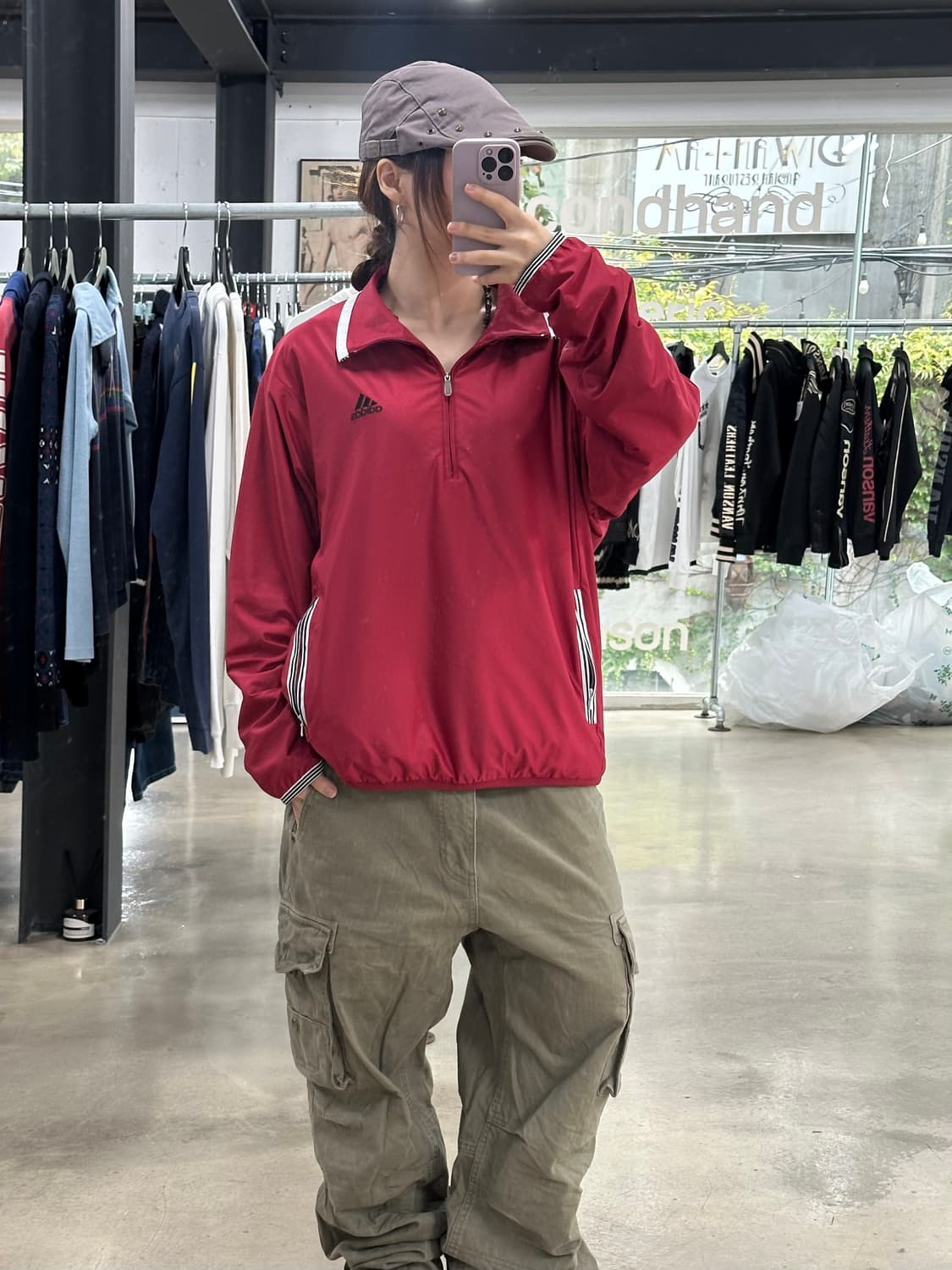 아디다스 올드스쿨 아노락  상품이미지3
