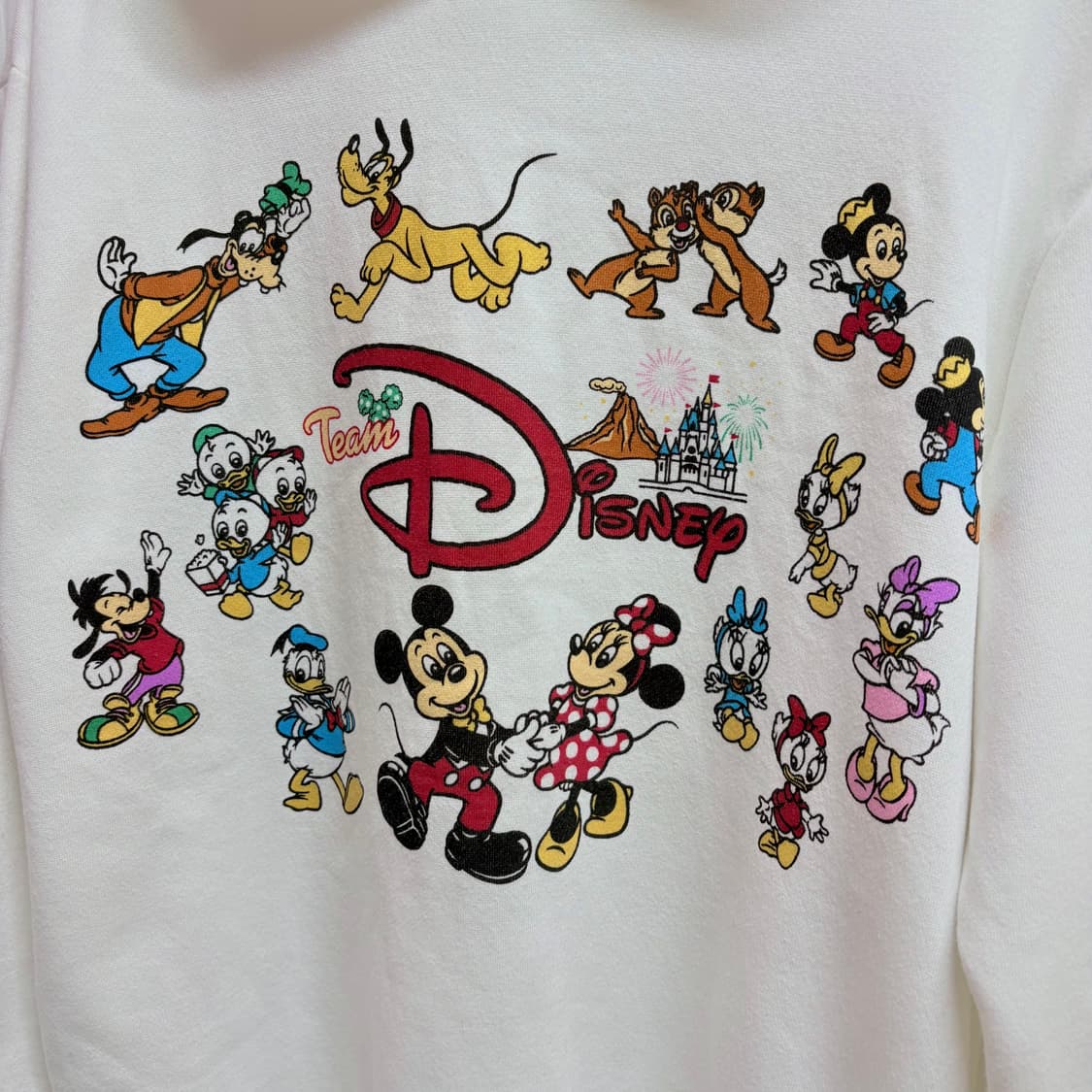 디즈니 도쿄 Disney 기모 후드티  상품이미지3