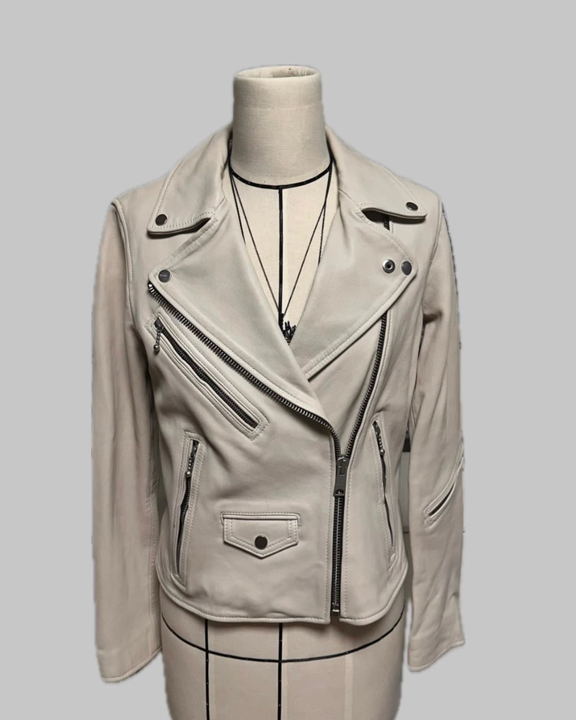 All Saints 바이커 레더자켓 상품이미지1