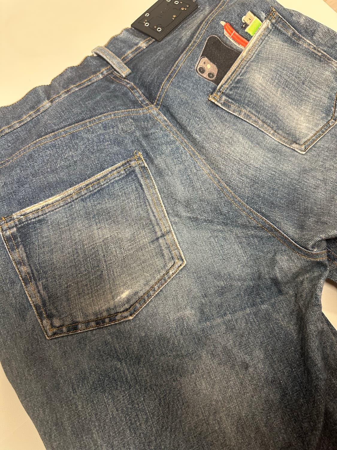 엔더슨벨 트롱포레유 프린트 데님 상품이미지2