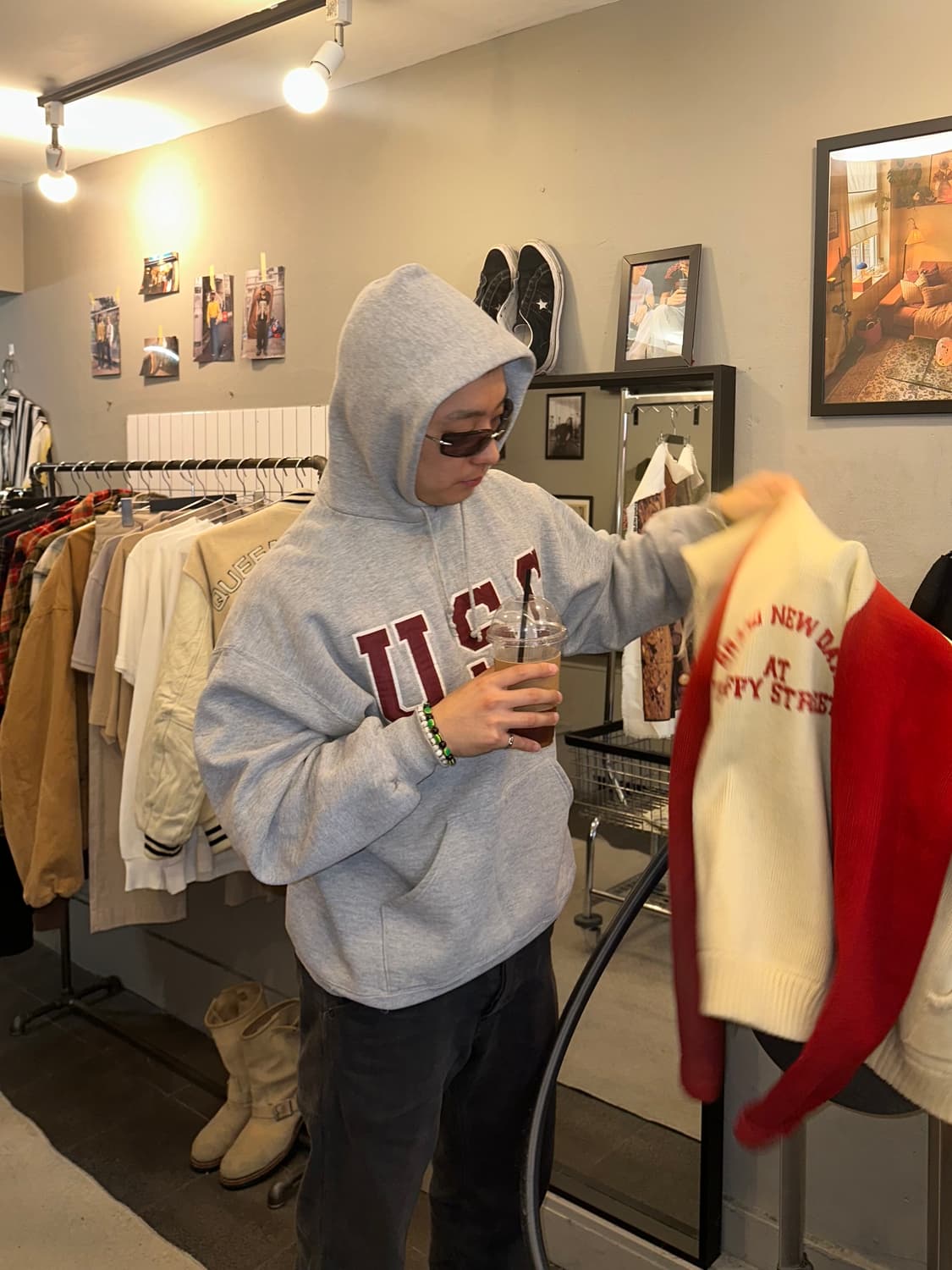 90’s Russell Athletic USC embrioder Hood 상품이미지3