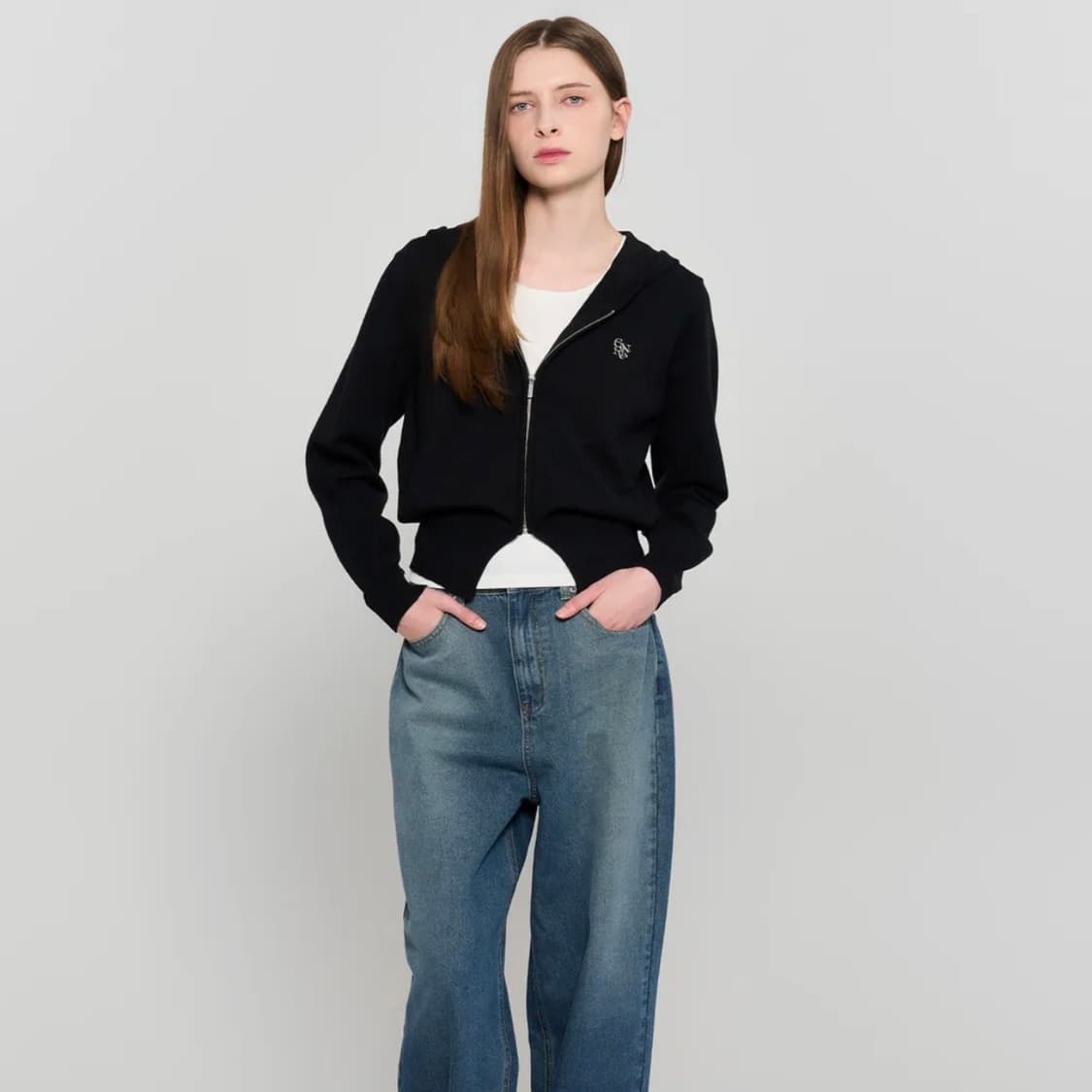 제너럴아이디어 후드집업 s 상품이미지2