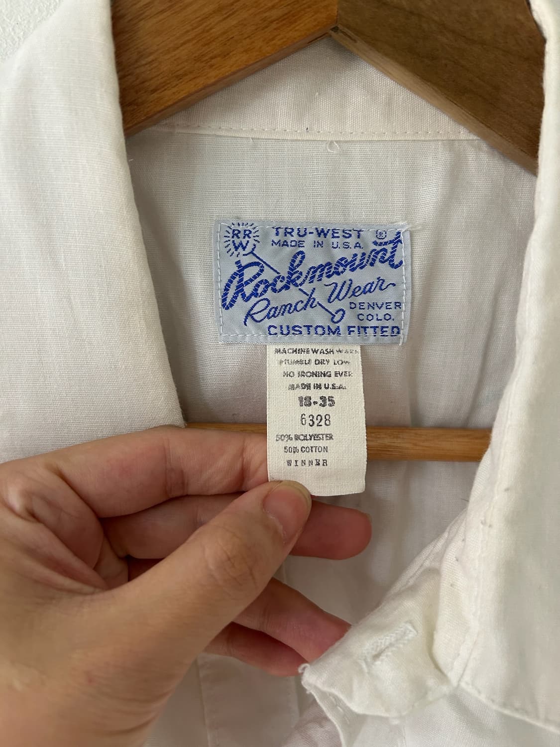 70's Rockmount Ranch Wear Western Shirt. 상품이미지4