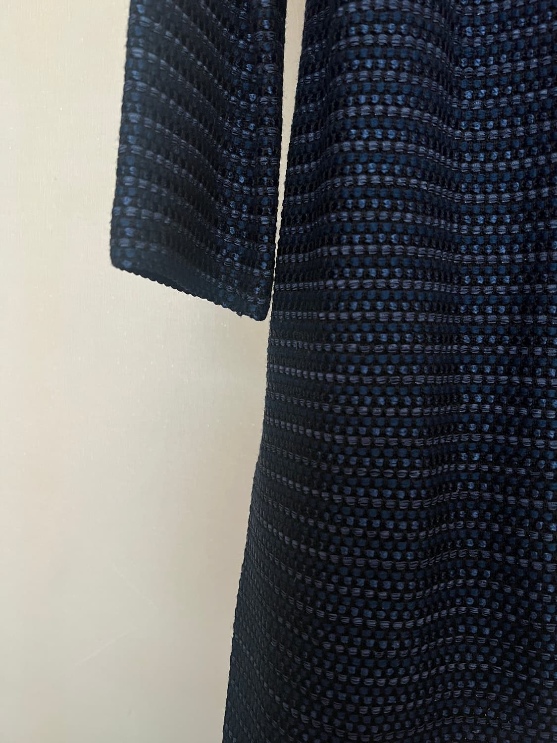 St. John Navy Tweed Long Cardigan / Coat 상품이미지3