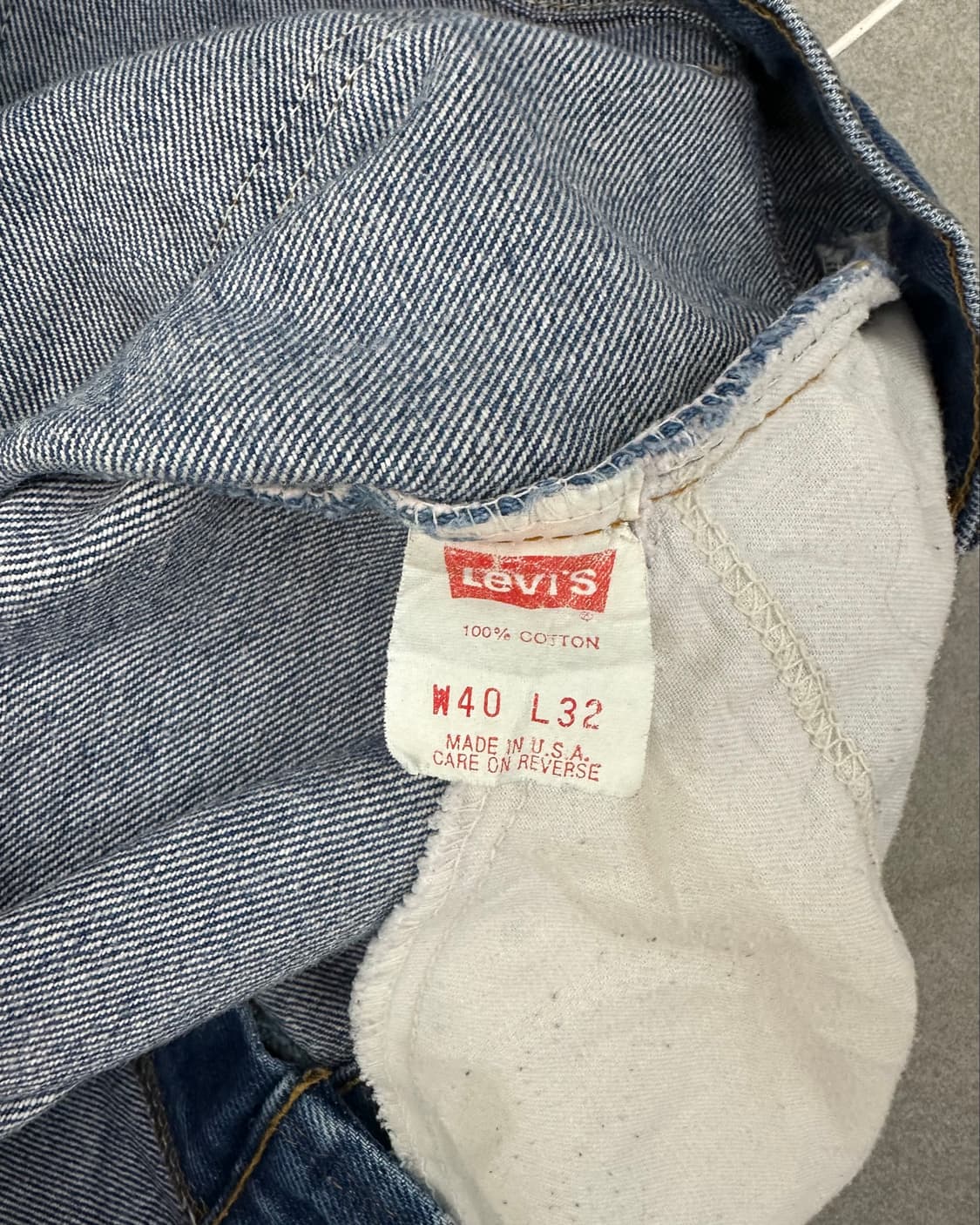 (허단49)90'S 리바이스 USA 506 오렌지탭-M2511 상품이미지4