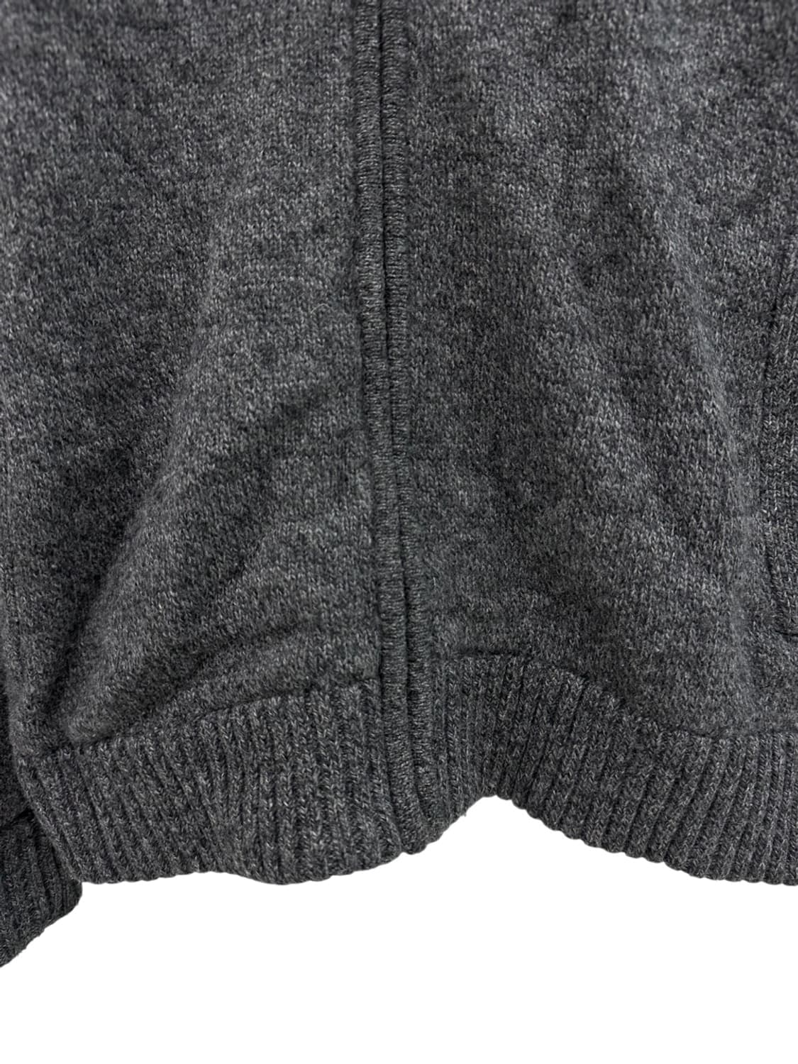 헤지스 울 니트집업 그레이 (XXL)  상품이미지6