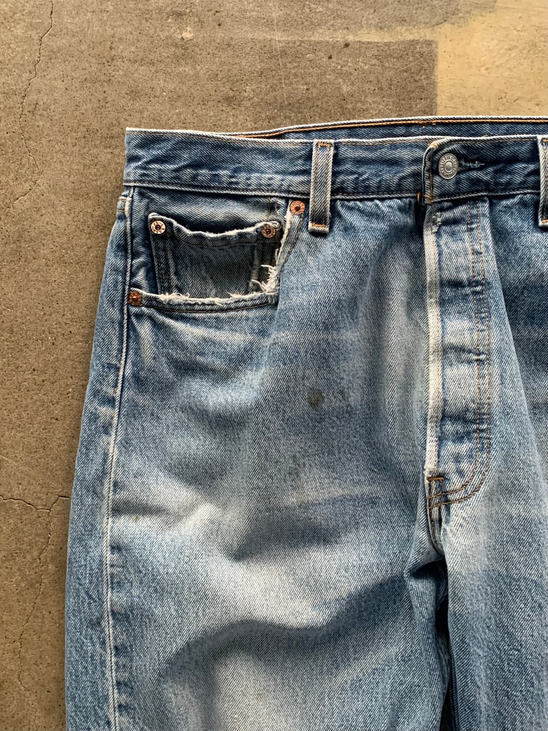 00s 리바이스 501 데님팬츠 36X34 상품이미지2