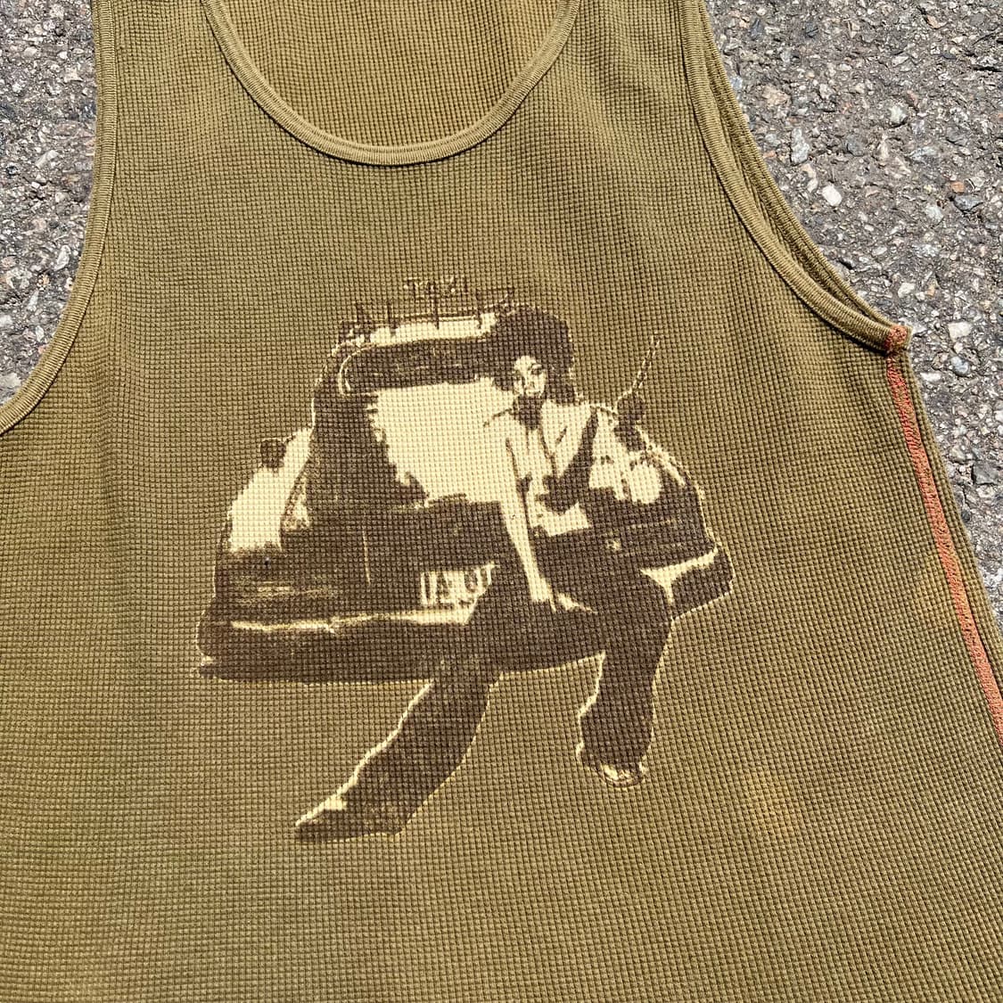 폴스미스 진스 Y2K 와플 탱크탑 상품이미지2