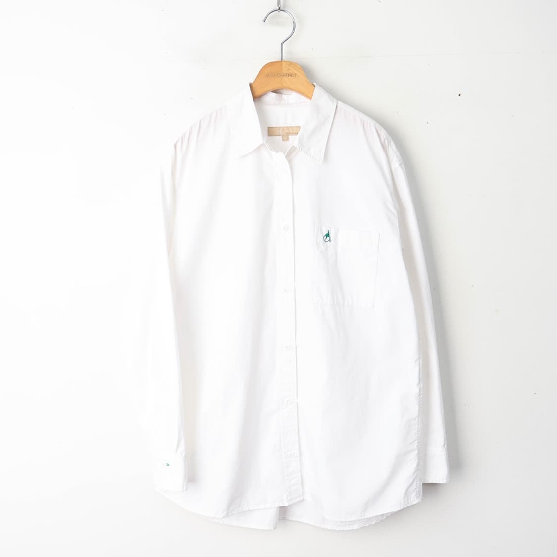 55/빈폴 화이트 포켓 코튼 셔츠 상품이미지1
