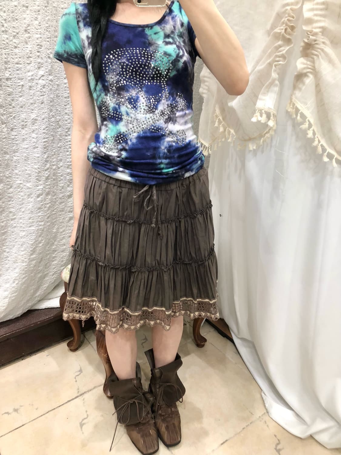 Blue Riot Skull Tee 상품이미지5