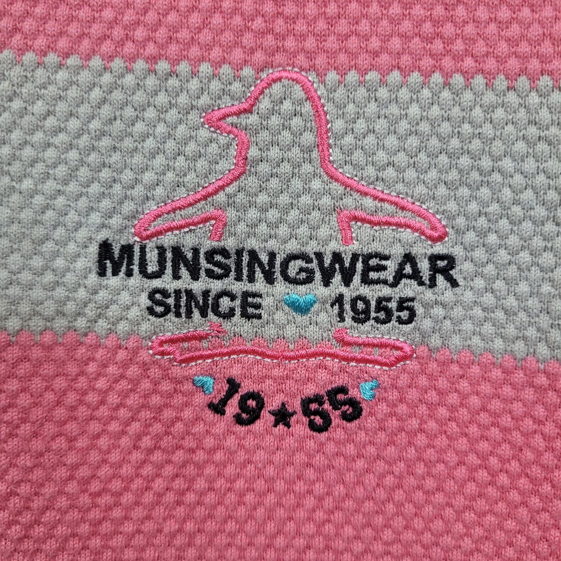 Munsing 먼싱 골프 후드 반집업 자수로고 셔츠  상품이미지3